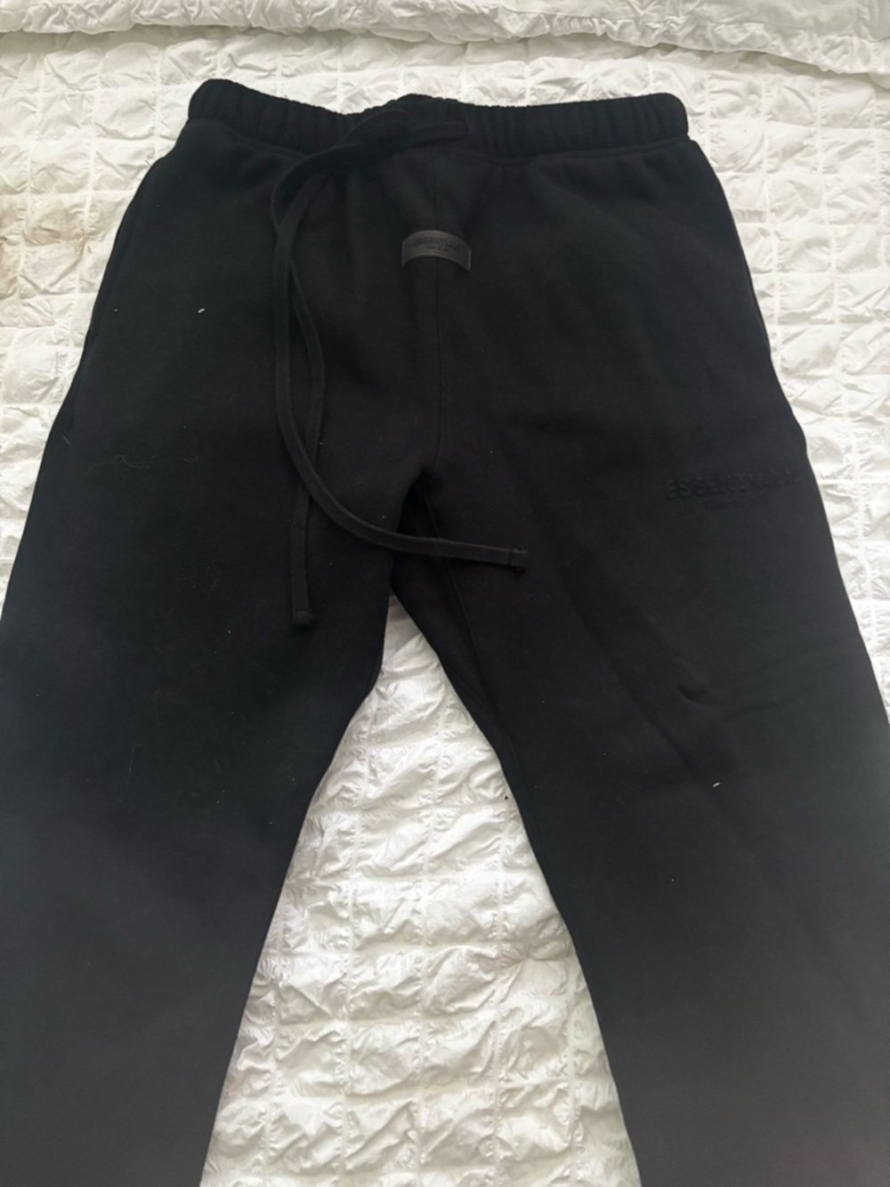 Fear of God Essentials Black Lounge Sweatpants Size Medium